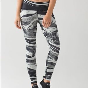 lululemon Speed Wunder Tight - Marbled Mix Nulux - Size 6
